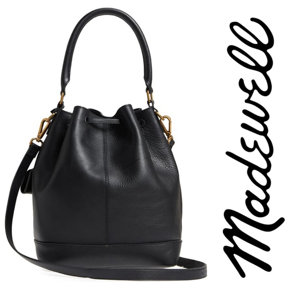 Madewell Handbags - Madewell Lafayette Leather Bucket Bag